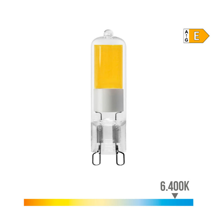 Bombilla LED EDM E 5 W G9 575 Lm Ø 1,43 x 6,45 cm (6400 K)