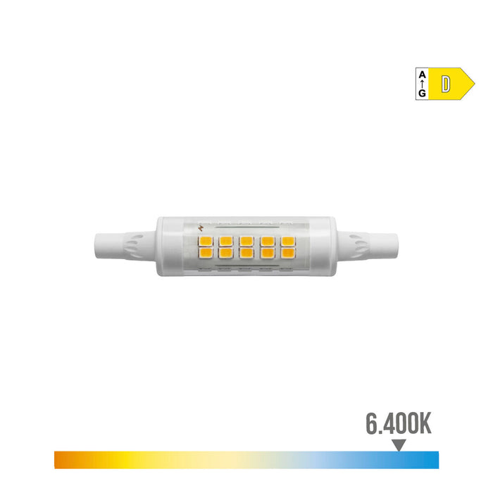Bombilla LED EDM Lineal D 5,5 W R7s 600 lm 1,5 x 7,8 cm (6400 K)