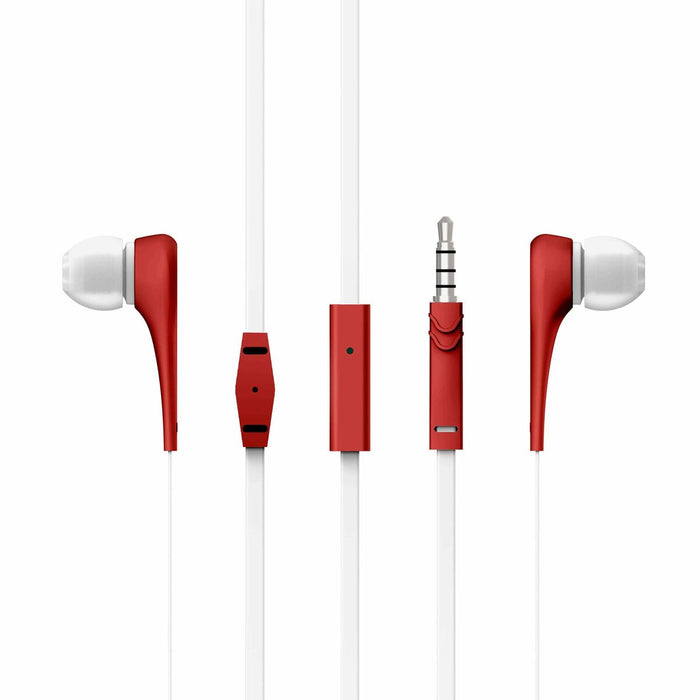 Auriculares con Micrófono Energy Sistem Rojo