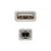 Cable Micro USB NANOCABLE CABLE USB 2.0 IMPRESORA, TIPO A/M-B/M, BEIGE, 1.0 M Beige 1 m