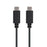 Cable USB NANOCABLE 10.01.2301 Negro 1 m