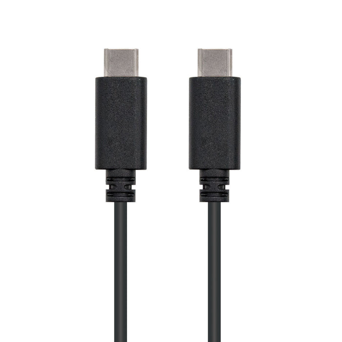 Cable USB NANOCABLE 10.01.2301 Negro 1 m