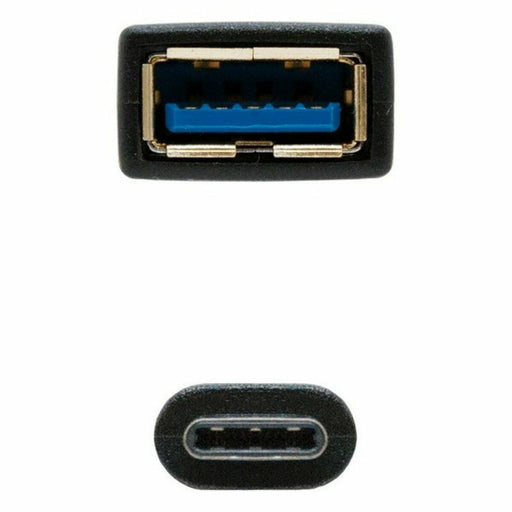 Cable USB 3.1 NANOCABLE 10.01.4201 Negro