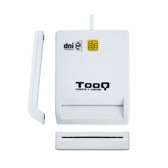 Lector de Tarjetas Inteligentes TooQ TQR-210W Blanco DNIe