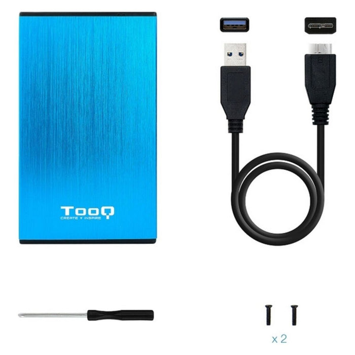 Carcasa para Disco Duro TooQ TQE-2527 2,5" USB 3.0