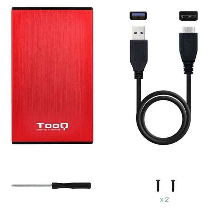 Carcasa para Disco Duro TooQ TQE-2527 2,5" USB 3.0