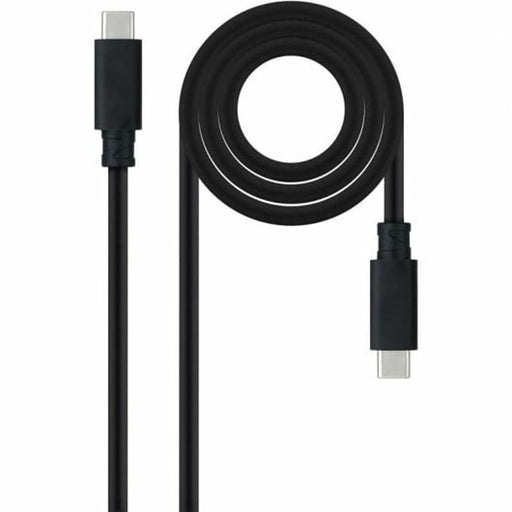 Cable USB-C NANOCABLE 10.01.4101-L150 Negro 1,5 m (1 unidad)