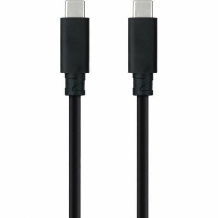 Cable USB-C NANOCABLE 10.01.4101-L150 Negro 1,5 m (1 unidad)