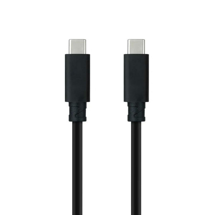 Cable USB-C NANOCABLE 10.01.4102 Negro 2 m (1 unidad)