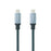 Cable USB-C 3.1 NANOCABLE 10.01.4102-COMB 2 m Negro/Gris (1 unidad)