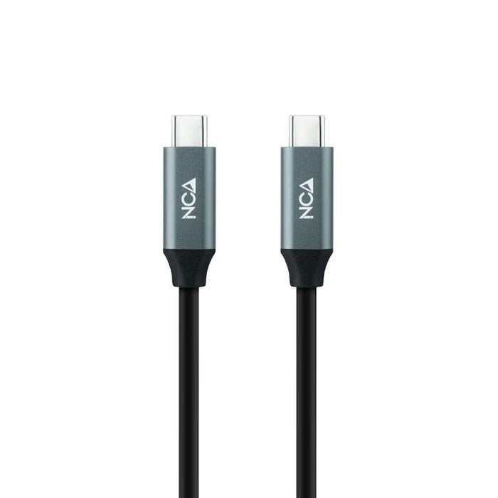 Cable USB-C NANOCABLE 10.01.4301-L150 Negro 1,5 m 4K Ultra HD (1 unidad)