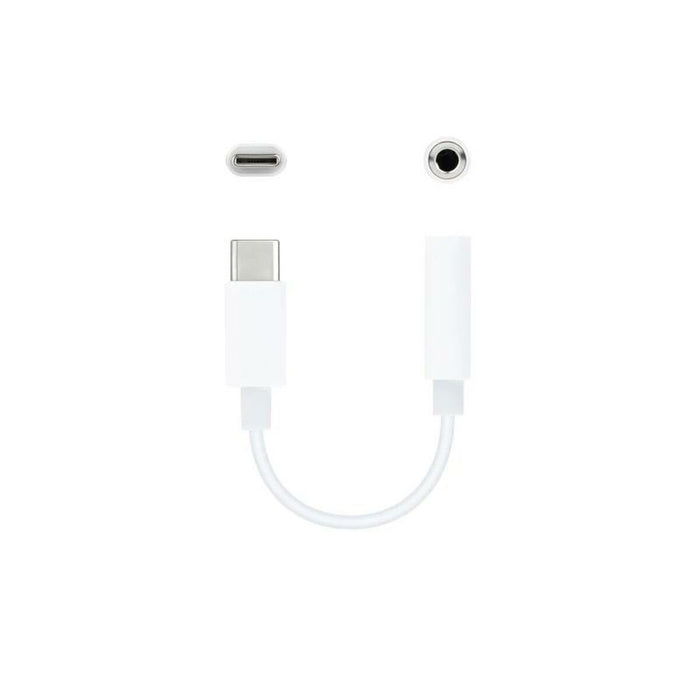 Adaptador USB C a Jack 3.5 mm NANOCABLE 10.24.1205-W Blanco