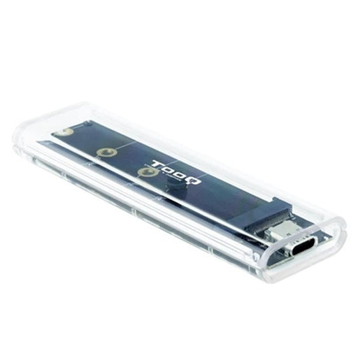 Caja Externa TooQ TQE-2200 Transparente USB USB-C USB 3.1 M.2