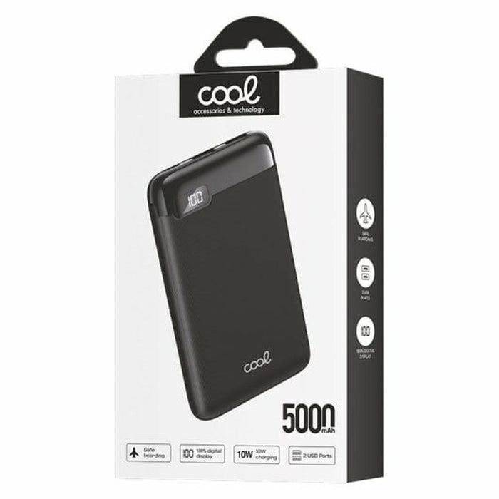 Powerbank Cool Negro 5000 mAh