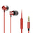 Auriculares Aiwa ESTM50RD Rojo