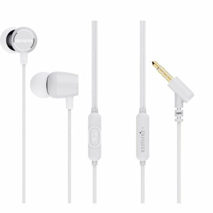 Auriculares Aiwa ESTM-30WT Blanco