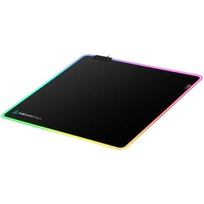 Alfombrilla Gaming con Iluminación LED Newskill Themis Pro RGB Negro