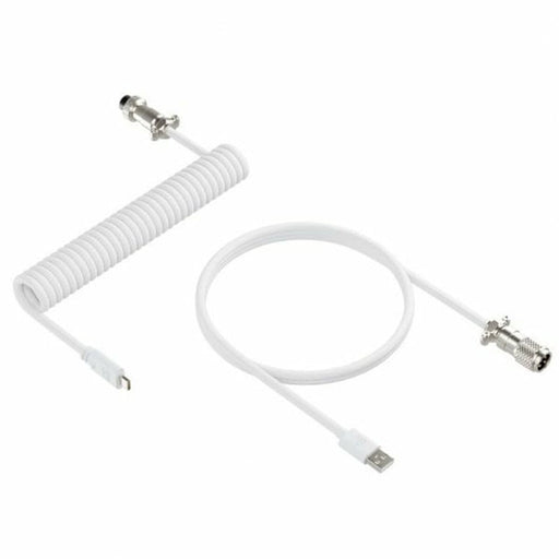 Cable USB A a USB-C Newskill Blanco