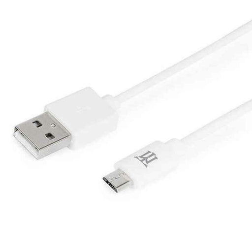 Cable USB a micro USB Maillon Technologique 1 m Blanco (1 m)