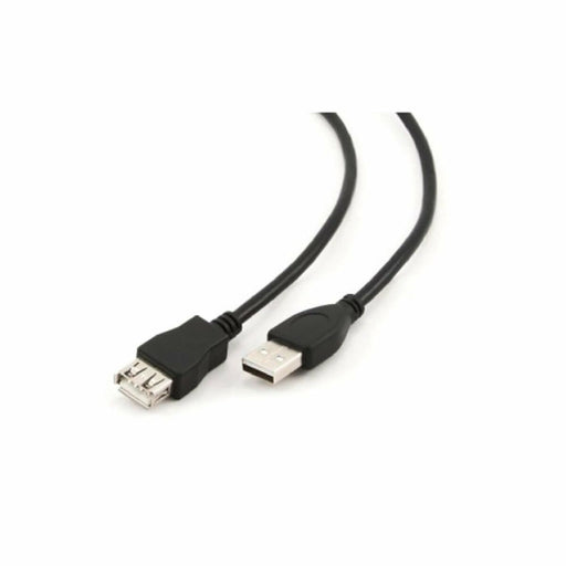 Cable Alargador Doble USB 3GO C109 Negro 2 m