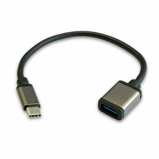 Cable OTG USB 2.0 Micro 3GO C136 Negro 20 cm