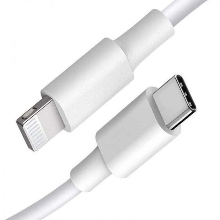 Cable USB-C a Lightning 3GO C138 Blanco 1 m