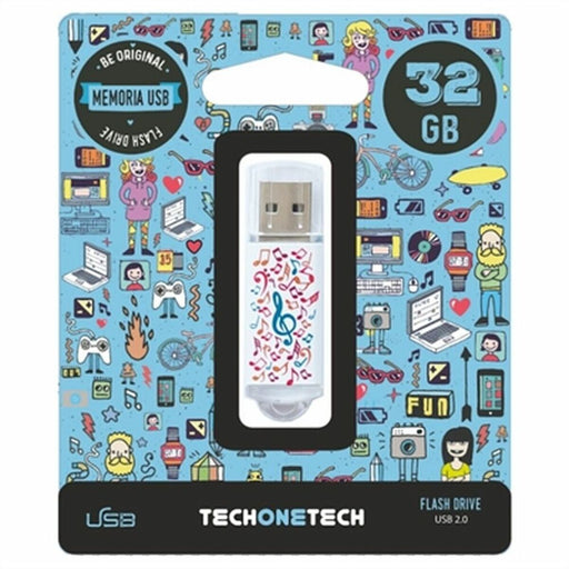 Memoria USB Tech One Tech TEC4003-32 32 GB