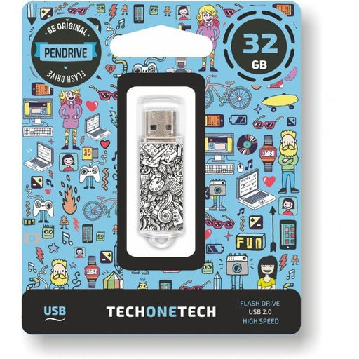 Memoria USB Tech One Tech Art-Deco 32 GB