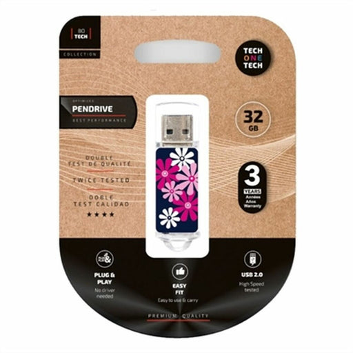 Memoria USB Tech One Tech TEC4017-32 32 GB