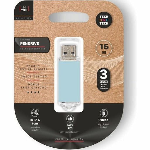 Pendrive Tech One Tech TEC3010-16 16 GB USB 2.0