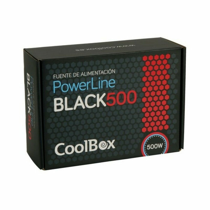 Fuente de Alimentación CoolBox COO-FAPW500-BK 500W 500 W ATX