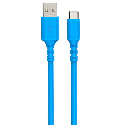 Cable USB A a USB-C DCU Azul 1 m