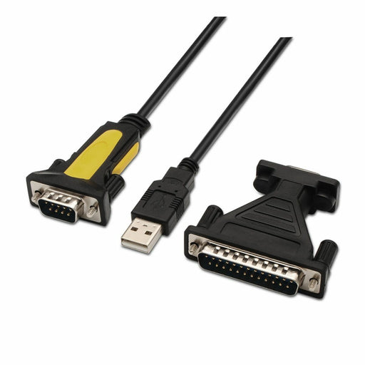 Cable de Datos/Carga con USB Aisens A104-0039 Negro 1,8 m