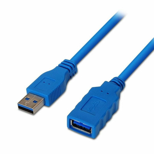 Cable Alargador USB Aisens A105-0045 Azul 1 m (1 unidad)