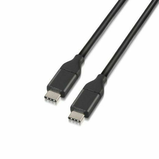 Cable USB-C 3.1 Aisens Negro 1 m