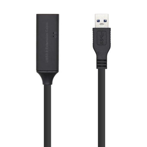 Adaptador USB Aisens A105-0408 10 m Negro USB 3.0