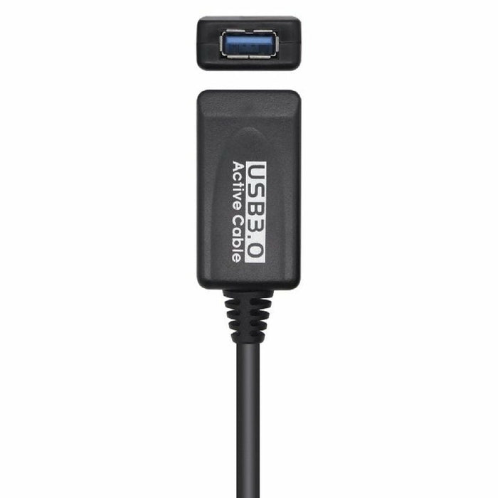 Cable Alargador USB Aisens A105-0525 Negro 5 m (1 unidad)