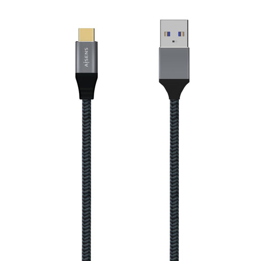 Cable USB-C Aisens A107-0631 Gris 1 m