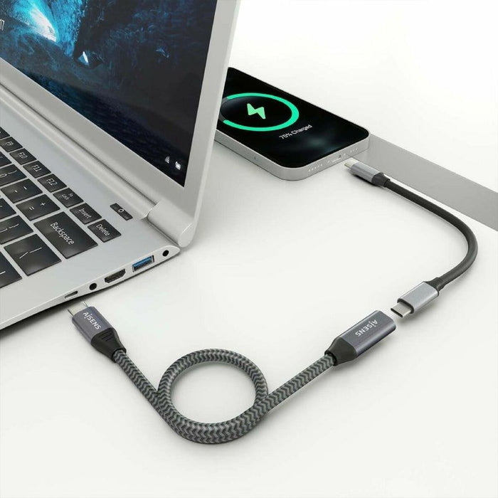 Cable Alargador USB Aisens A107-0636 Gris 2 m (1 unidad)