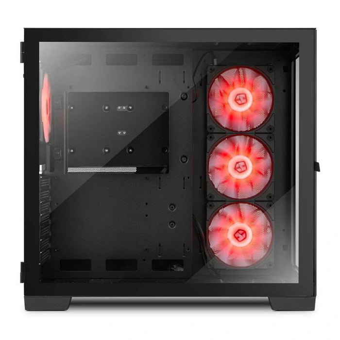 Caja Semitorre ATX Nox NXHUMMERASTRABK Ventilador x 4 Negro