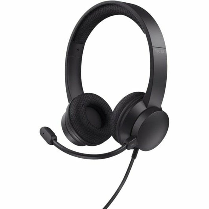 Auriculares con Micrófono Trust 25089 Negro