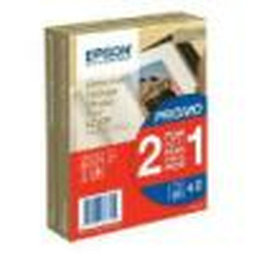 Pack de Tinta y Papel Fotográfico Epson Premium Glossy Photo Paper - 10x15cm - 2x 40 Hojas