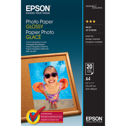 Pack de Tinta y Papel Fotográfico Epson C13S042538