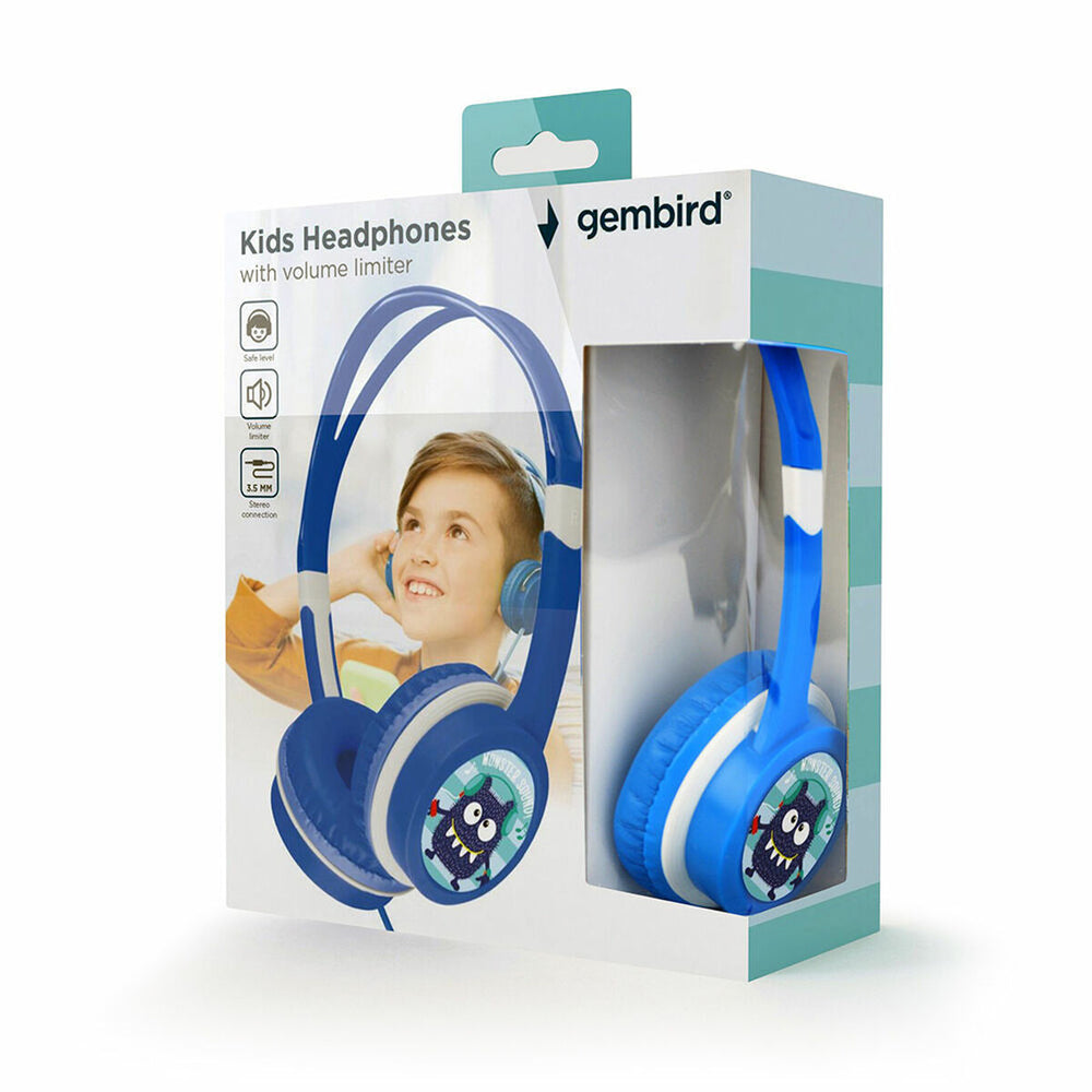 Auriculares de Diadema GEMBIRD MHP-JR-B Infantil