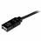 Cable USB Startech USB2AAEXT35M Negro