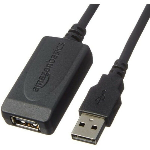 Cable USB 480 Mbps Macho/Hembra 9,75 m Negro (Reacondicionado A+)