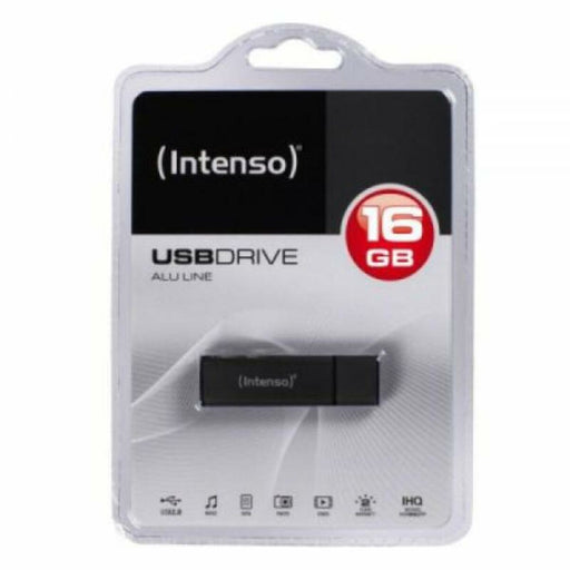 Memoria USB INTENSO ALU LINE 16 GB Antracita 16 GB Memoria USB