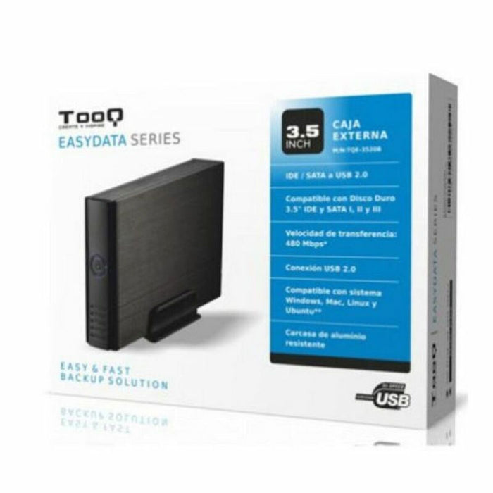 Caja Externa TooQ TQE-3520B HD 3.5" IDE / SATA III USB 2.0