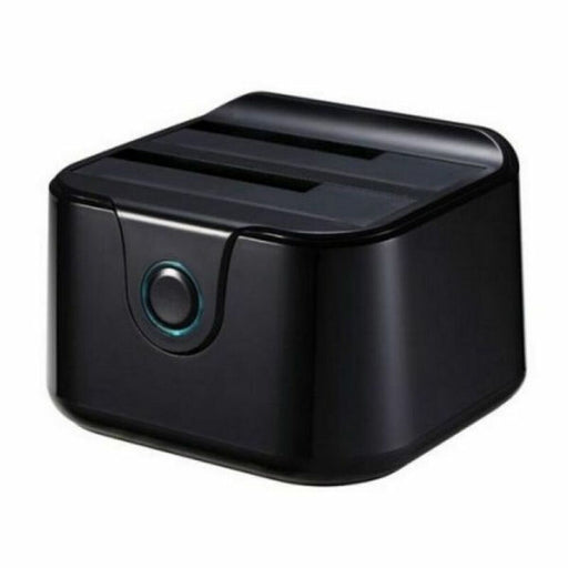 Dock Station Dual TooQ TQDS-802B 2.5"-3.5" HDD SATA USB 3.0 Negro