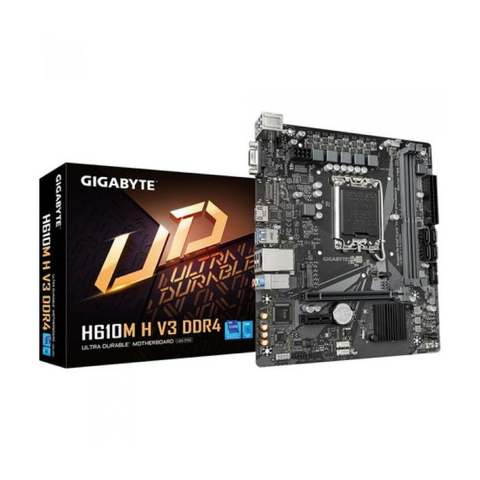 Placa Base Gigabyte H610M H V3 DDR4 LGA 1700